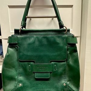 Kate Spade emerald green shoulder bag